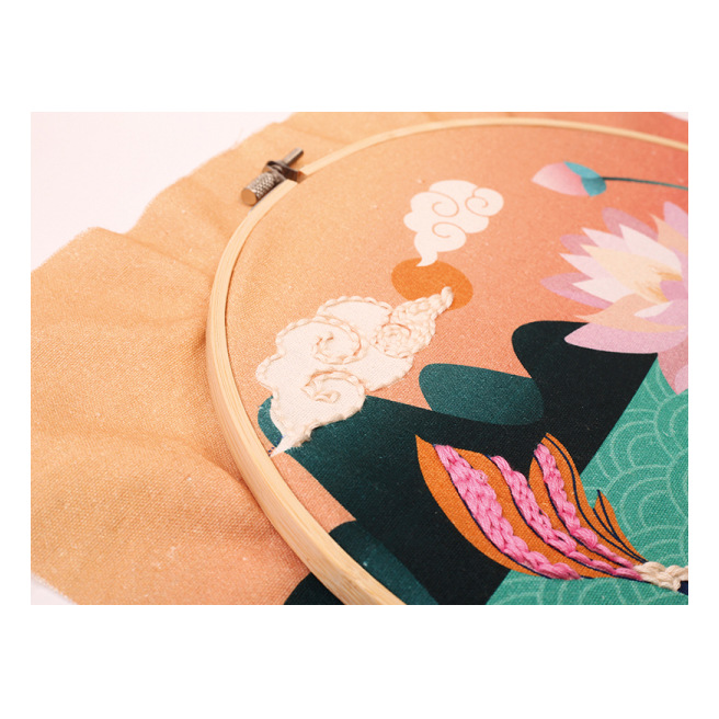 KIT PUNCH NEEDLE CARPE KOI - Graine créative KIT PUNCH NEEDLE CARPE KOI - Graine créative