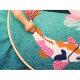 KIT PUNCH NEEDLE CARPE KOI - Graine créative