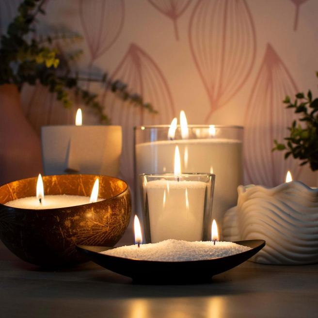 Cire végétale effet perle bougie - Graine créative Cire végétale effet perle bougie - Graine créative