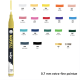 MARBEL Marqueur 0,7 mm Acrylique - darwi