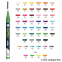 MARBEL Marqueur 2 mm Acrylique - Darwi