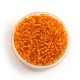 Perle de rocaille brillant orange