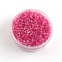 Perle de rocaille fushia brillant