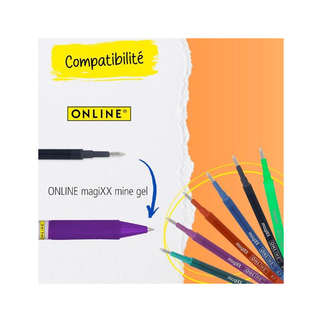 Stylo roller effaçable MagiXX Fun - ONLINE Stylo roller effaçable MagiXX Fun - ONLINE
