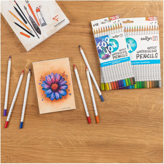 Boîte de crayons de couleur - Darwi For You