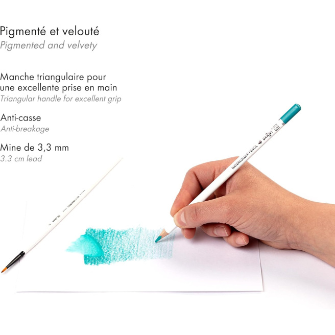 Boîte de crayons de couleur - Darwi For You