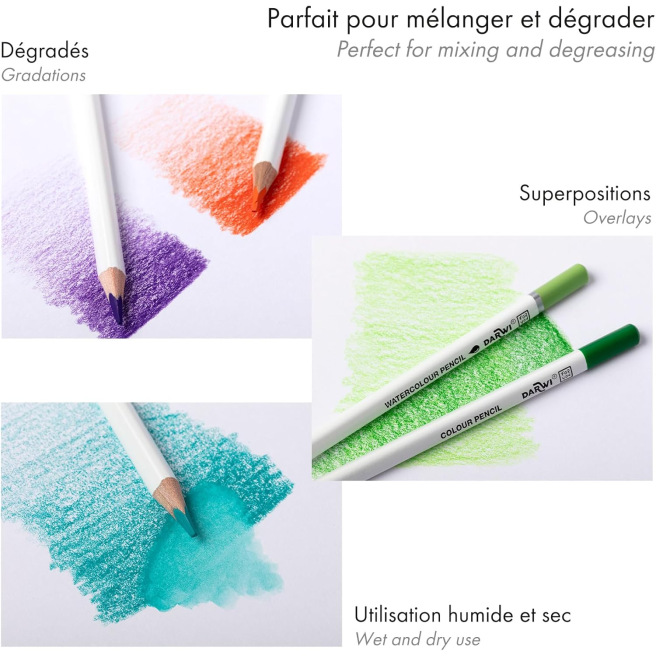 Boîte de crayons de couleur - Darwi For You