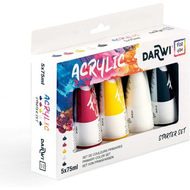 Acrylic painting - Darwi for you