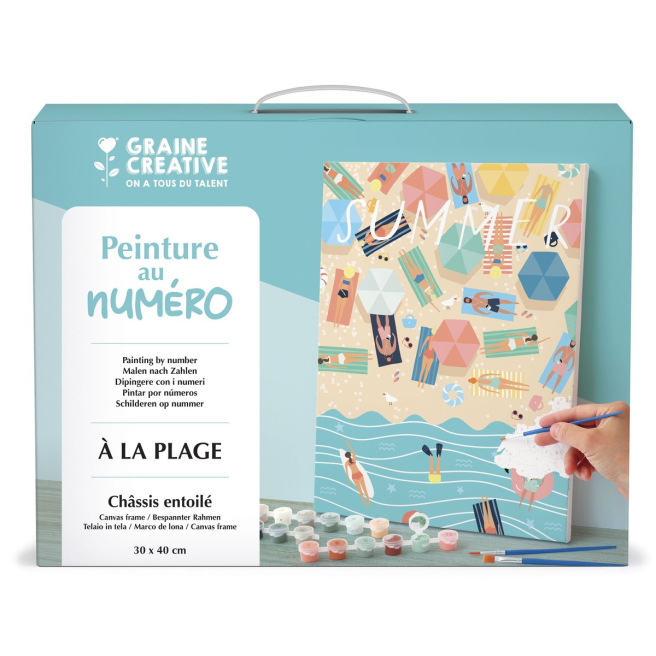 Peinture numéro - Graine céative