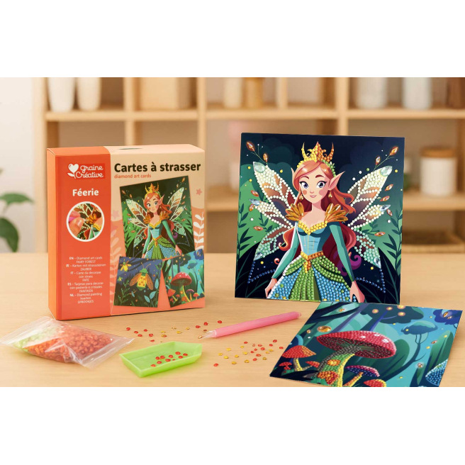 Diamantschilderkaart - Graine créative Diamantschilderkaart - Graine créative