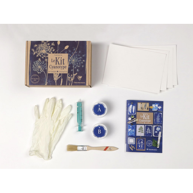 Kit Cyanotype complet pour initiation - Clairefontaine