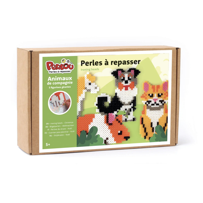 KIT perles à repasser animaux de compagnie