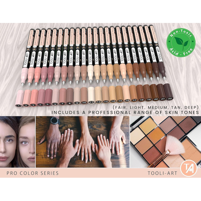 Tooli-art - marqueurs acrylique -  assortiments