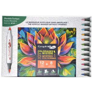 Kit coloriage mystère Graph'it Go