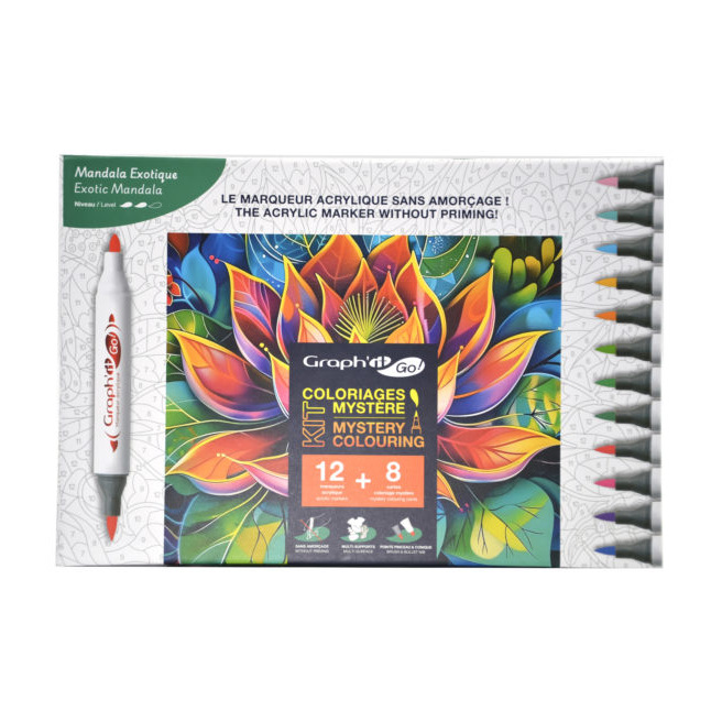 Kit coloriage mystère Graph'it Go