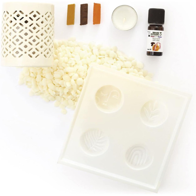 Graine Créative DIY Kit L'Atelier Fondant Bloemenkaarsen