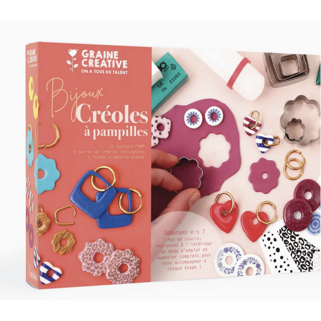 Coffret Fimo bijoux - Graine Créative Coffret Fimo bijoux - Graine Créative