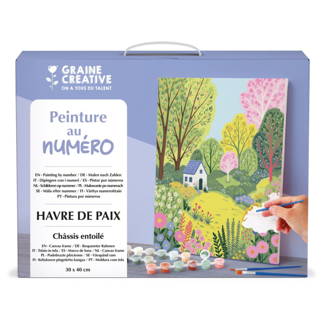 Peinture numéro - Graine céative