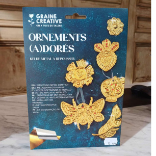 Kit métal à repousser – Graine Créative