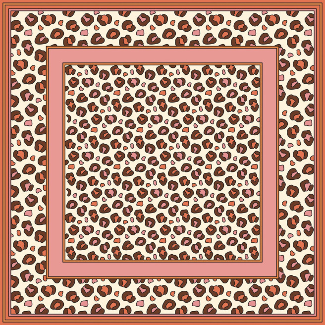 45 x 45 cm - Pongé 9 - Pré-serti