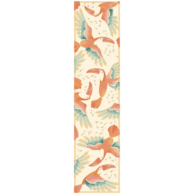 180 x 43 cm - Pongé 9 - Pré-serti