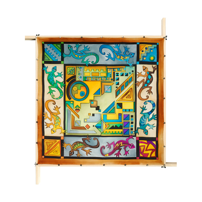 Pré-sertis IDEENGUTTA - Pongé 9 - 90x90cm