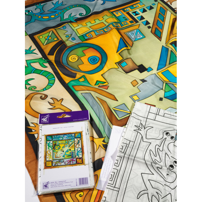 Pré-sertis IDEENGUTTA - Pongé 9 - 90x90cm