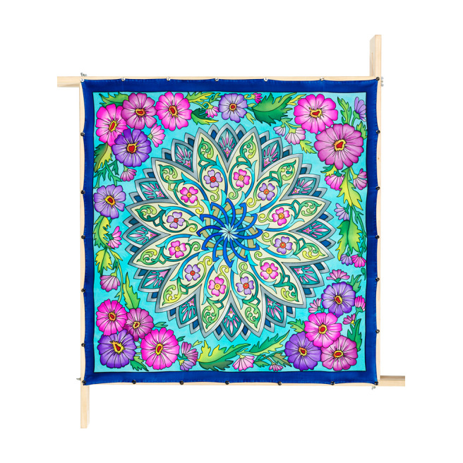 Pré-sertis IDEENGUTTA - Pongé 9 - 90x90cm