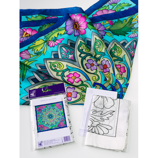 Pré-sertis IDEENGUTTA - Pongé 9 - 90x90cm