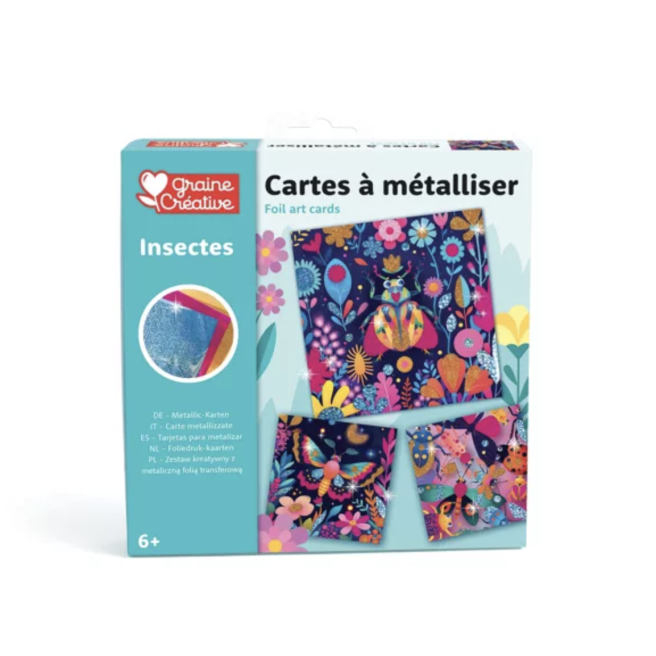 Kaarten met folie - Creative Seed