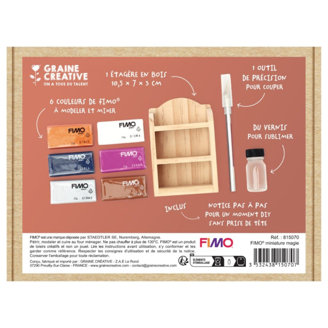 FIMO miniatures kit - Creative Seed