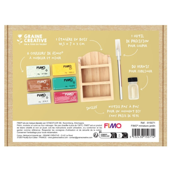 FIMO miniatures kit - Creative Seed