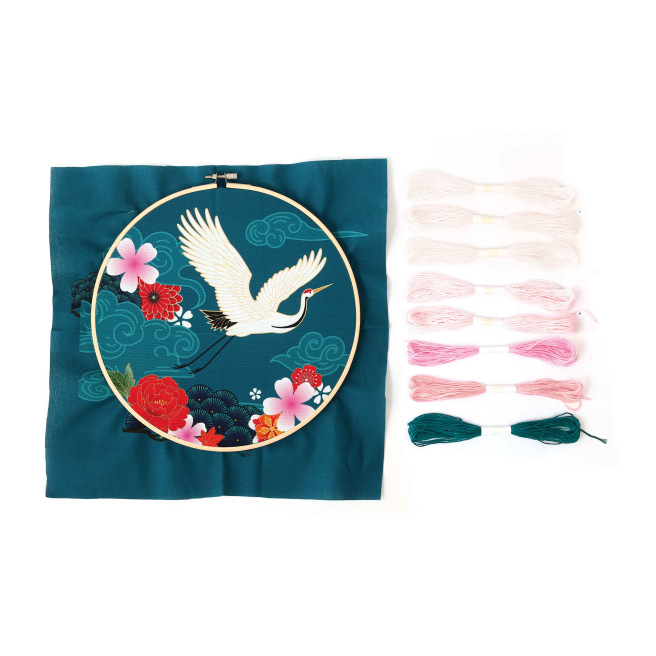 KIT PUNCH NEEDLE CARPE KOI - Graine créative