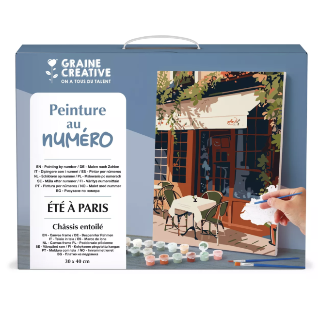 Peinture numéro - Graine céative
