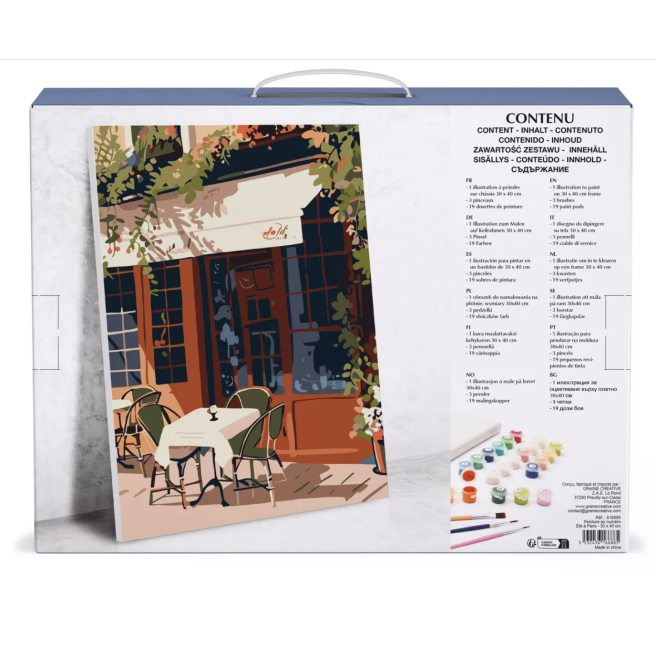 Peinture numéro - Graine céative