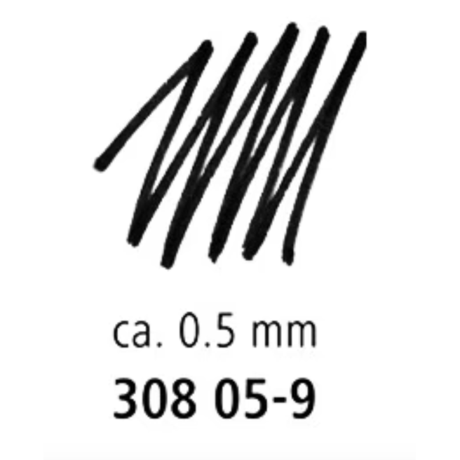 Pigment eyeliner - Fijne punt - Zwart - STAEDTLER