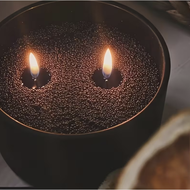 Cire végétale effet perle bougie - Graine créative