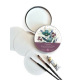 Boîte métal 30 feuilles papier Aquarelle rond 100% coton - Hahnemühle - Moulin du Coq