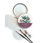Boîte métal 30 feuilles papier Aquarelle rond 100% coton - Hahnemühle - Moulin du Coq