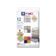 COFFRET FIMO EFFECT BOHO 12 DEMI BLOCS 12x25 g