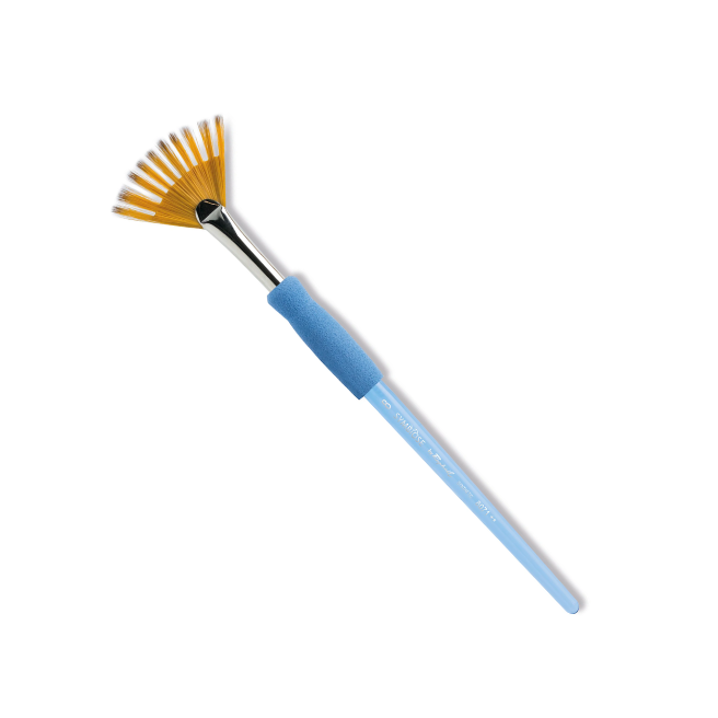 Symbiose waaiervormige penselen met inkepingen - Serie 8071 - Raphael