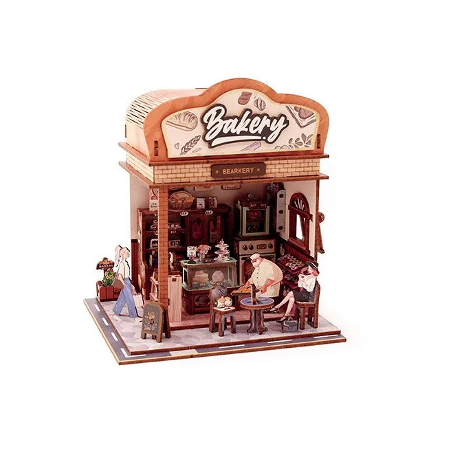 Wooden 3D Display Case – Book Nook – Graine Créative
