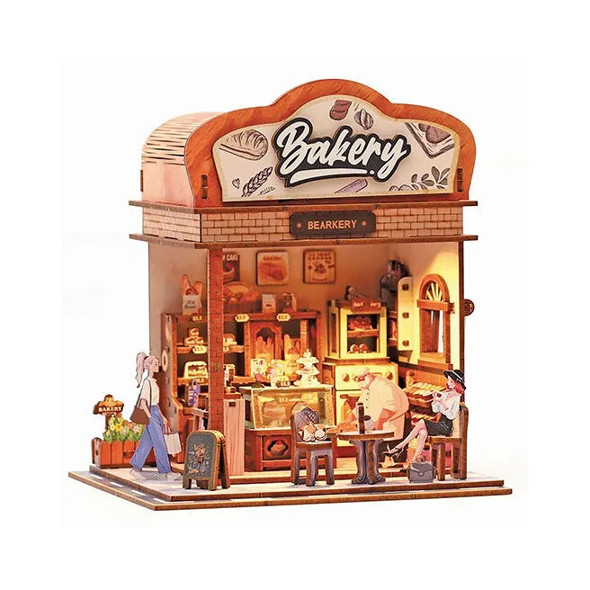 Wooden 3D Display Case – Book Nook – Graine Créative