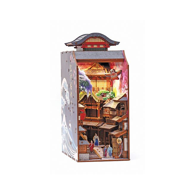 Wooden 3D Display Case – Book Nook – Graine Créative