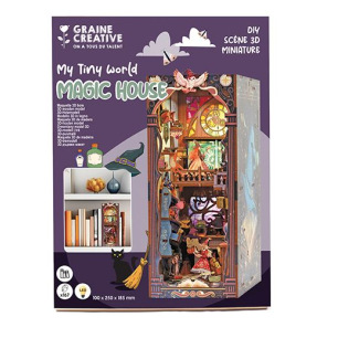 Wooden 3D Display Case – Book Nook – Graine Créative