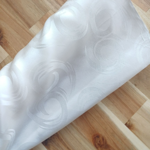 Crêpe Satin 12 Jacquard Pure soie - Au mètre