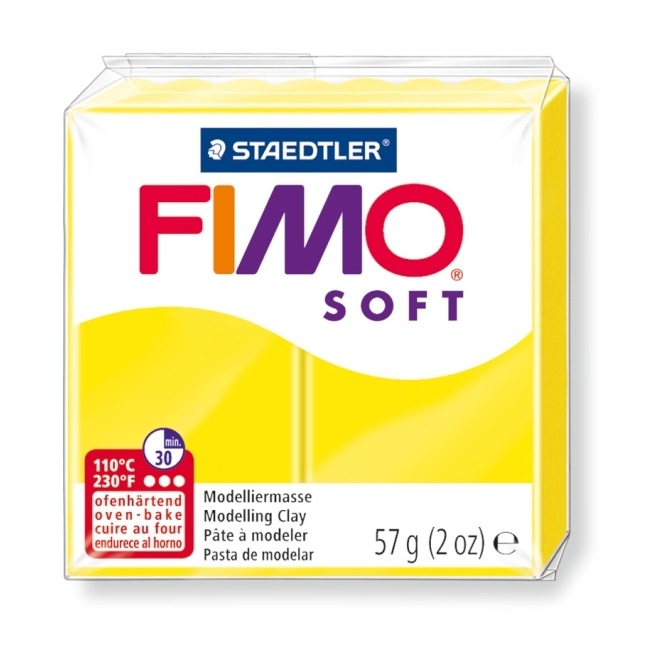 Fimo Soft 57 g citron Fimo Soft 57 g citron