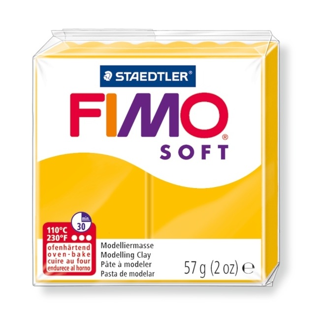 Fimo Soft 57 g jaune or Fimo Soft 57 g jaune or