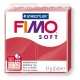 Pâte polymère Fimo Soft : Conditionnement:57 g, Couleurs:Rouge cerise