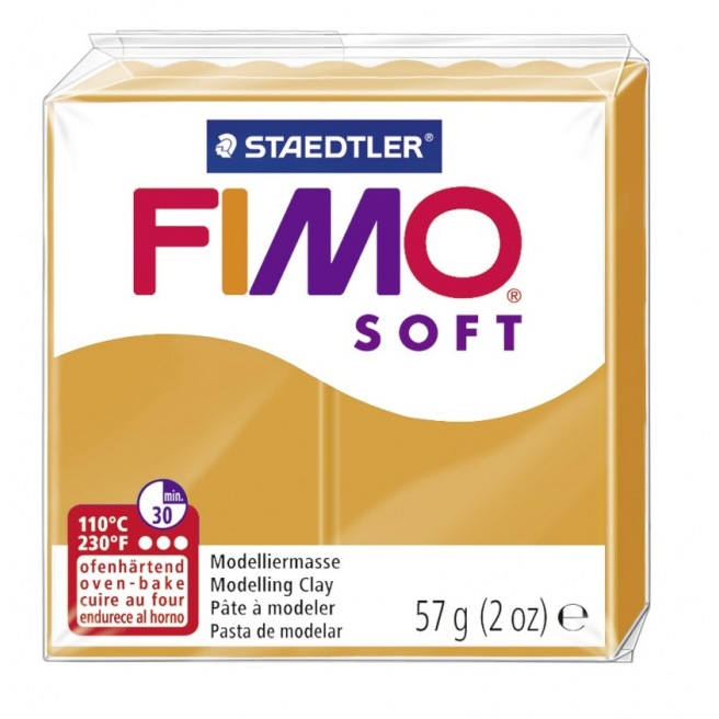 Fimo Soft 57 g orange clair